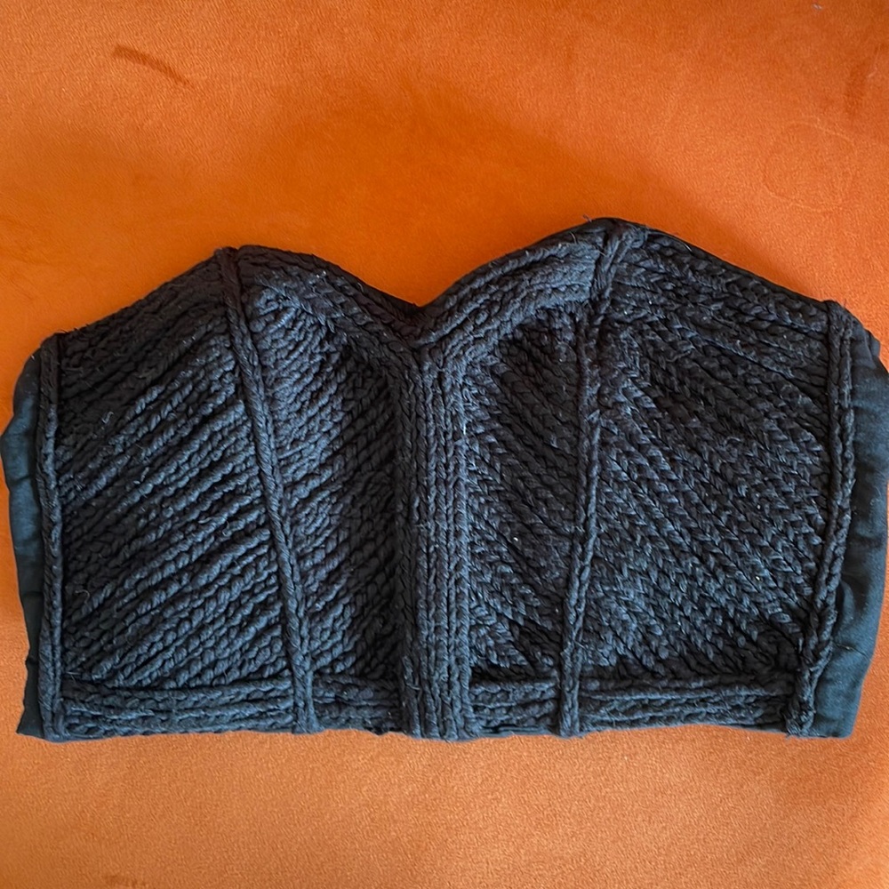 Braided corset top